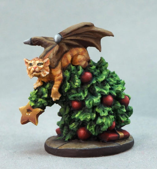 Reaper Miniatures Cat Dragon in Tree (2019) #01640 Unpainted Bones USA Plastic Mini