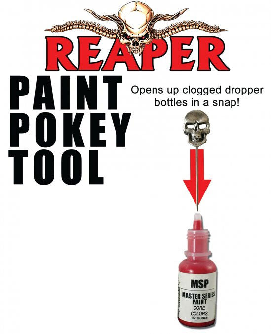 Reaper Miniatures Paint Bottle Poker #01644 - Paint Pokey Tool