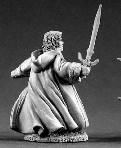 Reaper Miniatures D'Narg the Slayer #02027 Dark Heaven Legends Unpainted Metal
