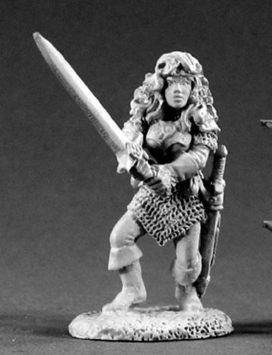 Reaper Miniatures Samantha Of the Blade #02047 Dark Heaven Unpainted Metal