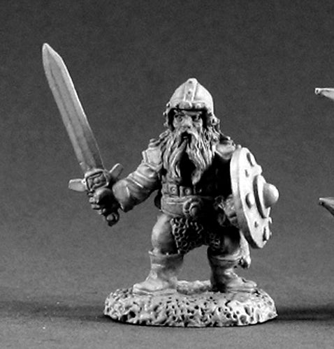 Reaper Miniatures Fredrick Ironfist #02052 Dark Heaven Legends Unpainted Metal