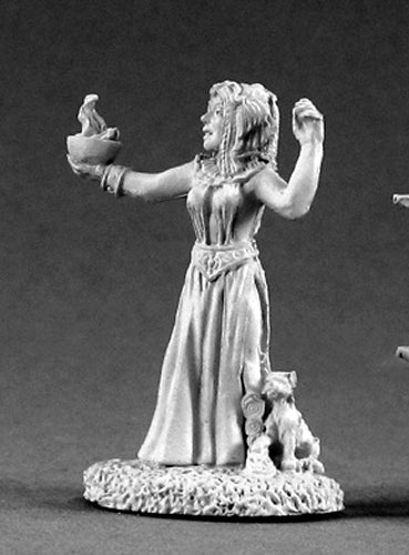 Reaper Miniatures Katrina the Invoker 02075 Dark Heaven Legends Unpainted Metal