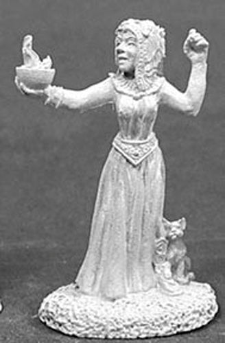 Reaper Miniatures Katrina the Invoker 02075 Dark Heaven Legends Unpainted Metal