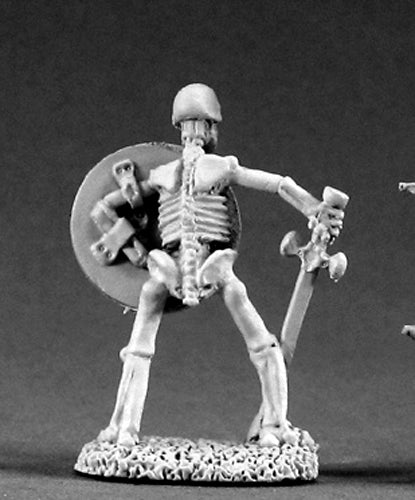 Reaper Miniatures Skeleton Swordsman #02078 Dark Heaven Legends Unpainted Metal