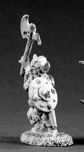 Reaper Miniatures Dain Deepaxe #02084 Dark Heaven Legends Unpainted Metal Figure