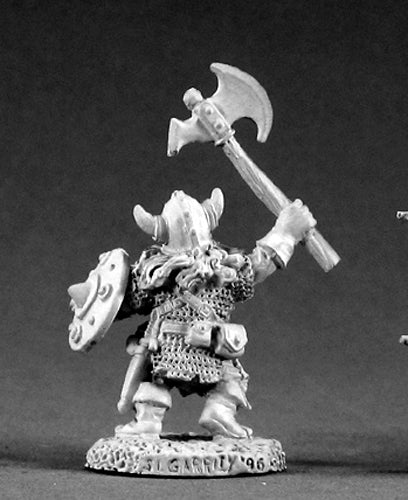 Reaper Miniatures Dain Deepaxe #02084 Dark Heaven Legends Unpainted Metal Figure
