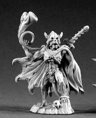 Reaper Miniatures Lythkorr Herald Of War #02118 Dark Heaven Unpainted Metal