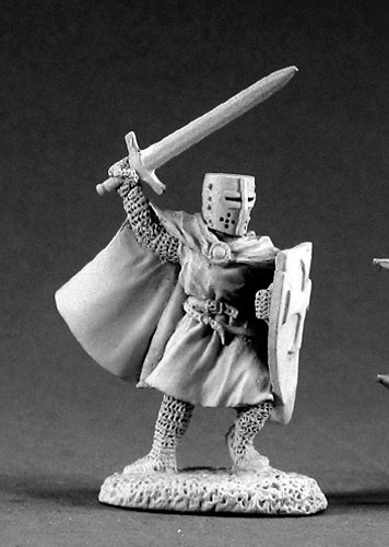 Reaper Miniatures Knight Templar #02119 Dark Heaven Legends Unpainted Metal