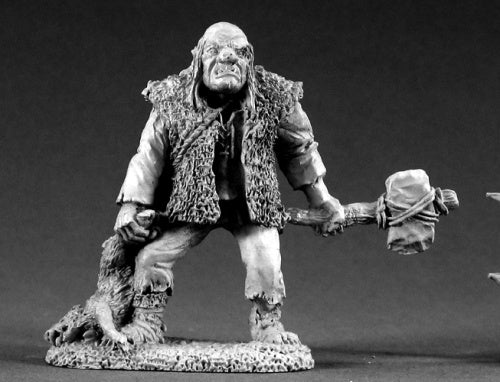 Reaper Miniatures Giant Mountain Troll #02127 Dark Heaven Unpainted Metal