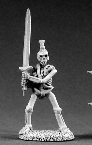 Reaper Miniatures Skeleton/2 Handed #02129 Dark Heaven Legends Unpainted Metal