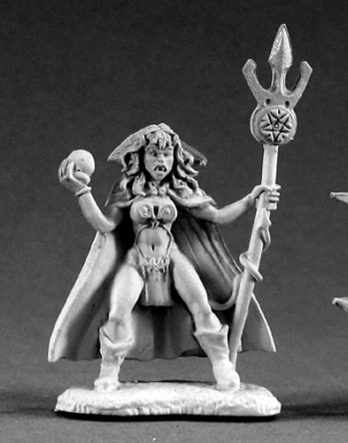 Reaper Miniatures Sinessa, Devil Woman #02130 Dark Heaven Unpainted Metal