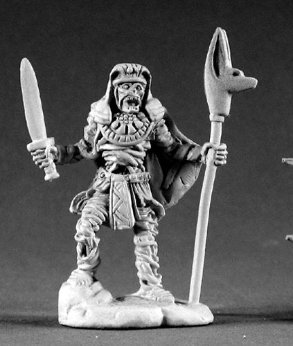 Reaper Miniatures Khalith Mummy King #02166 Dark Heaven Legends Unpainted Metal