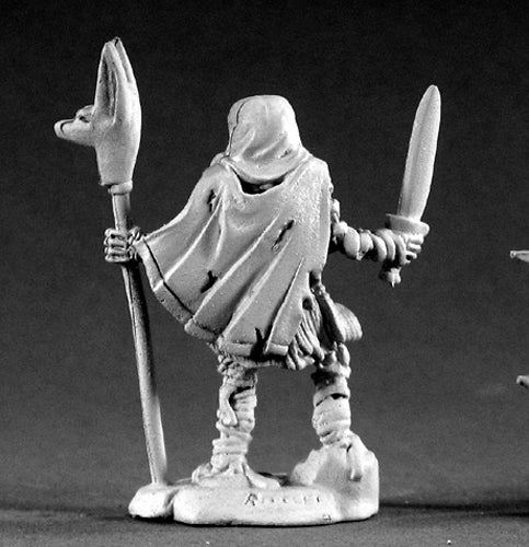 Reaper Miniatures Khalith Mummy King #02166 Dark Heaven Legends Unpainted Metal