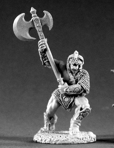 Reaper Miniatures Orc Warrior Of Kargir #02174 Dark Heaven Unpainted Metal