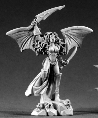 Reaper Miniatures Sirithis, Succubus #02181 Dark Heaven Legends Unpainted Metal
