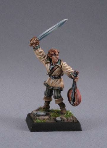 Reaper Miniatures Alfred Redlute Bard 02186 Dark Heaven Legends Unpainted Metal