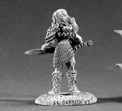 Reaper Miniatures Nadia Of the Blade #02201 Dark Heaven Legends Unpainted Metal
