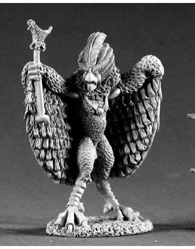 Reaper Miniatures Pazuzu, No Gem Ball 02206 Dark Heaven Legends Unpainted Metal