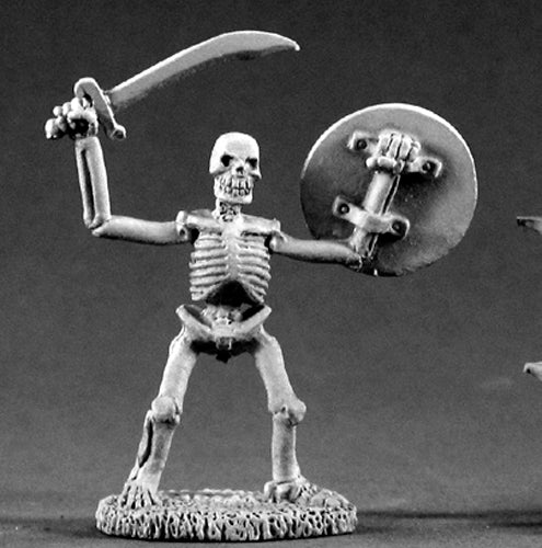 Reaper Miniatures Skeleton Swordsman #02213 Dark Heaven Legends Unpainted Metal