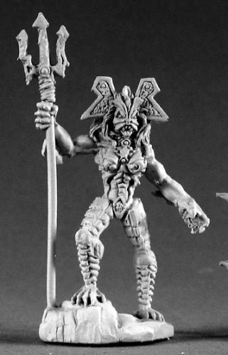 Reaper Miniatures Domnu Of the Slithe 02219 Dark Heaven Legends Unpainted Metal