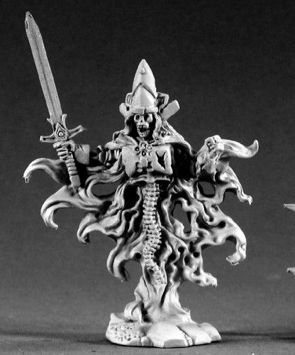 Reaper Miniatures Harkus Ghost King #02220 Dark Heaven Legends Unpainted Metal