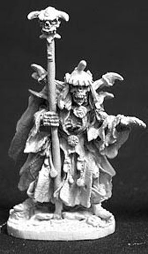 Reaper Miniatures Aserlis Liche Lord #02269 Dark Heaven Legends Unpainted Metal