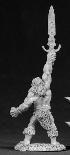 Reaper Miniatures Brom the Barbarian #02316 Dark Heaven Legends Unpainted Metal