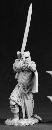 Reaper Miniatures Templar Knight #02339 Dark Heaven Legends Unpainted Metal