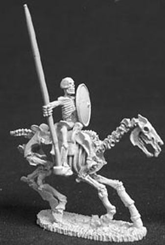 Reaper Miniatures Skeletal Cavalry #02361 Dark Heaven Legends Unpainted Metal