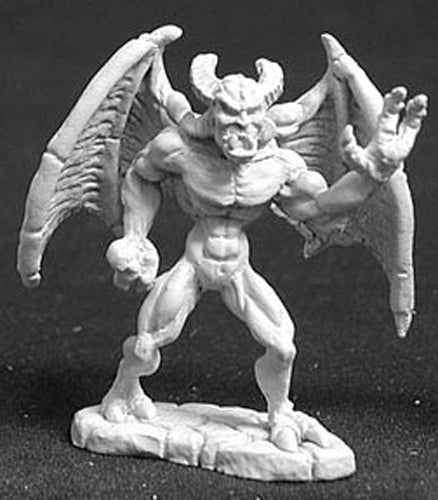 Reaper Miniatures Gargoyle Warrior #02374 Dark Heaven Legends Unpainted Metal