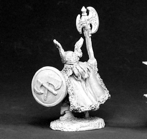 Reaper Miniatures King Harbromm Axehelm #02378 Dark Heaven Unpainted Metal
