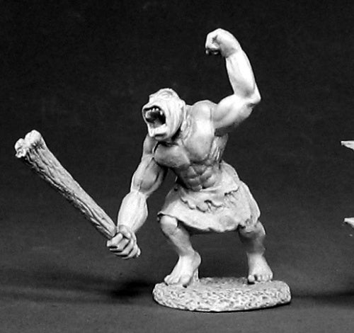 Reaper Miniatures Neanderthal Champion #02400 Dark Heaven Unpainted Metal