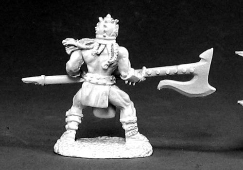 Reaper Miniatures Ilkhan Of Malvernis 02407 Dark Heaven Legends Unpainted Metal