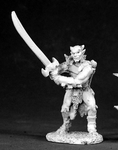 Reaper Miniatures T'Quan Skoli Warrior #02434 Dark Heaven Unpainted Metal