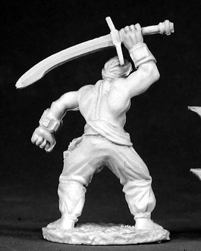 Reaper Miniatures Urji, Arab Pirate #02439 Dark Heaven Legends Unpainted Metal