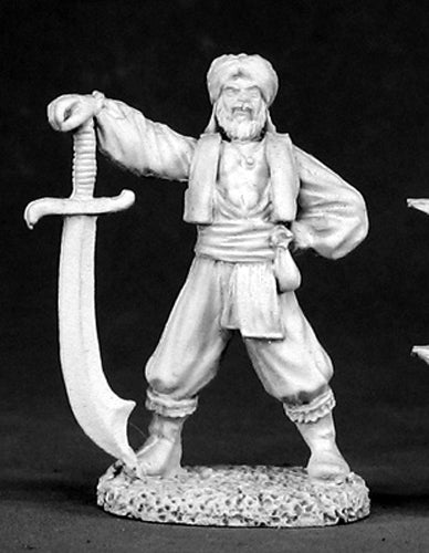 Reaper Miniatures Sallah, Arabian Hero #02447 Dark Heaven Unpainted Metal