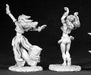 Reaper Miniatures Dancing Girls (2 Pieces) #02448 Dark Heaven Unpainted Metal