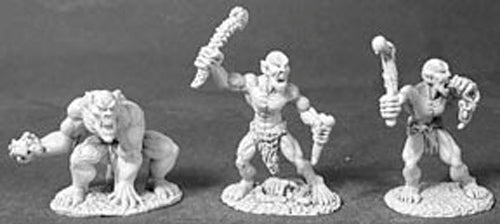 Reaper Miniatures Ghouls and Ghast (3 Pcs) #02450 Dark Heaven Unpainted Metal