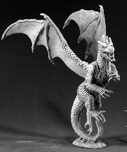Reaper Miniatures Amber Dragon #02457 Dark Heaven Legends Unpainted Metal Figure