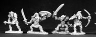 Reaper Miniatures Goblin War Band (4) #02481 Dark Heaven Legends Unpainted Metal