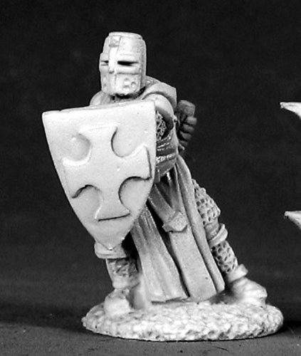 Reaper Miniatures Templar Knight #02513 Dark Heaven Legends Unpainted Metal