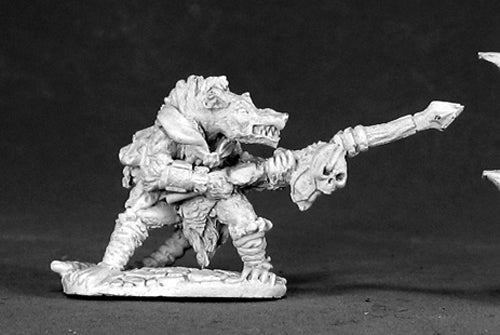 Reaper Miniatures Wererat #02523 Dark Heaven Legends Unpainted Metal RPG Figure
