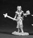 Reaper Miniatures Female Dark Elf Cleric #02524 Dark Heaven Unpainted Metal