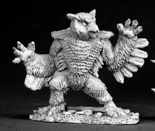 Reaper Miniatures Owl Bear #02526 Dark Heaven Legends Unpainted Metal RPG Figure
