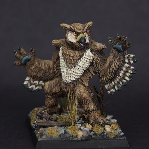 Reaper Miniatures Bugbear Shaman Skrug - Unpainted Metal Fantasy Figure, 25mm Scale For D&D, Pathfinder, Tabletop RPG