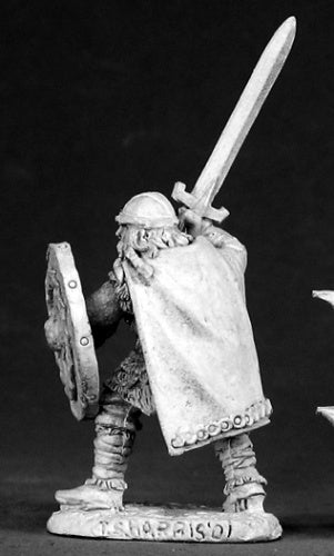 Reaper Miniatures Erik Redbeard, Viking #02556 Dark Heaven Unpainted Metal