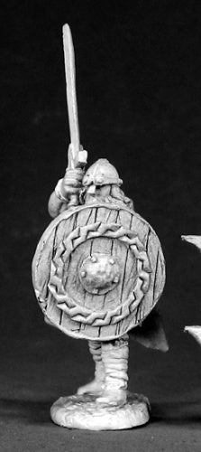 Reaper Miniatures Erik Redbeard, Viking #02556 Dark Heaven Unpainted Metal