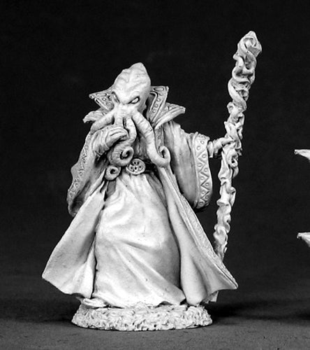 Reaper Miniatures D'Khul, Bathalian #02568 Dark Heaven Legends Unpainted Metal