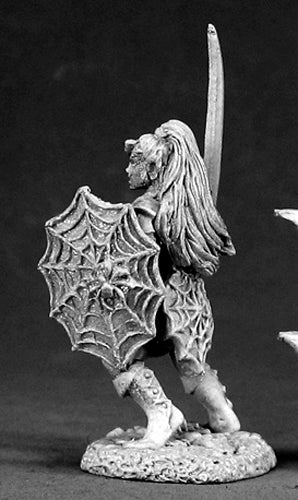Reaper Miniatures Female Dark Elf #02574 Dark Heaven Legends Unpainted Metal