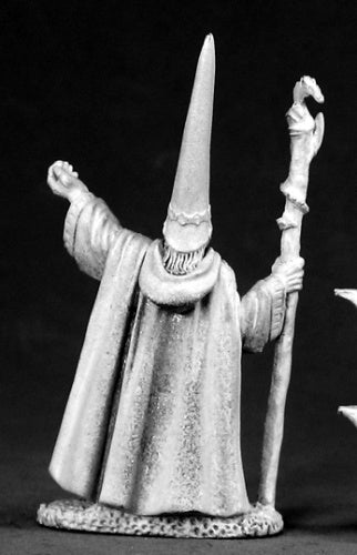 Reaper Miniatures Darius the Blue, Wizard #02578 Dark Heaven Unpainted Metal